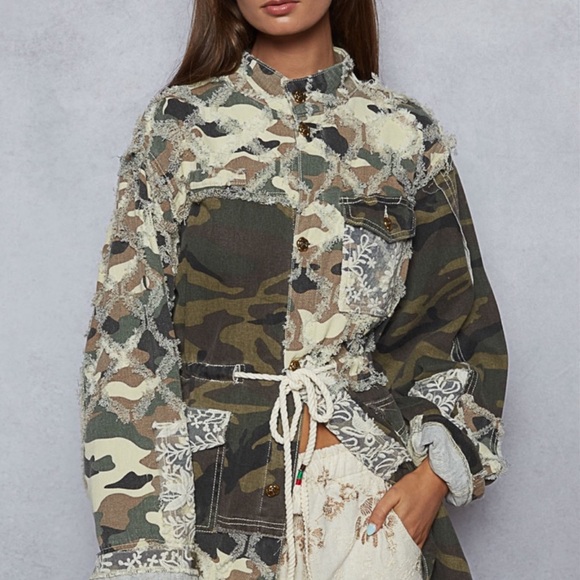 POL Jackets & Blazers - POL Camouflage Women's Jacket